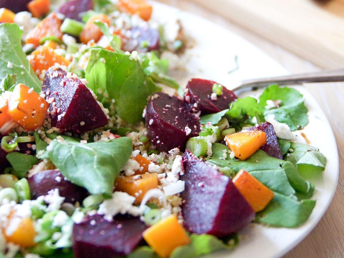Butternut & Beetroot Salad